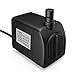 Uniclife UL210 Submersible Water Pump 210 GPH 13 W Quiet Indoor Outdoor Water/Garden/Fountain/Pool/Aquarium with 6ft UL Listed Cord