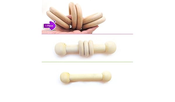 wooden teether stick