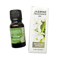 junshi11 10ml Plant Essential Oil Water Soluble for Car Home Freshener Gift Set Pure Essential Oils for Diffuser, Air Humidifier,Aromatherapy Jasmine