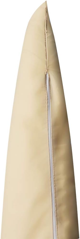 Vanteriam Patio Umbrella Cover - 600D Waterproof Outdoor Offset Banana Style Umbrella Cover - Fits Cantilever Offset Umbrella 9-13 Feet: Furniture & Decor