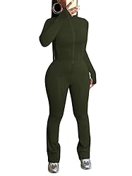 HBQ Women's 2 Piece Tracksuit Sets Long Sleeve Zip