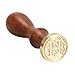 Topbuti Vintage Retro Wooden Alphabet Letter Initial Wax Classic Sealing Wax Seal Stamp (H)
