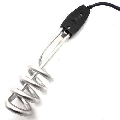 Simply Silver - 1500W-110V Water Heater Portable Electric Immersion Element Boiler Travel