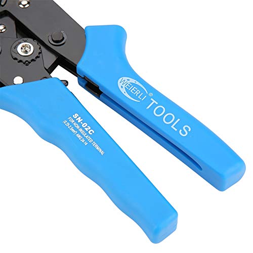 Multifunctional Network Crimping Pliers Insulated Terminal Wire Crimpers Ratchet Tool