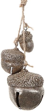HOFA Christmas Decoration Small Jingle Bell Made up of 3 Different Bells Hanging on the Wall or Christmas Tree