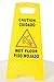AMENITIES DEPOT (Pack of 3) 2-Sided Fold-out Floor Safety Sign with Caution Wet Floor Warning Sign(SP-17A)