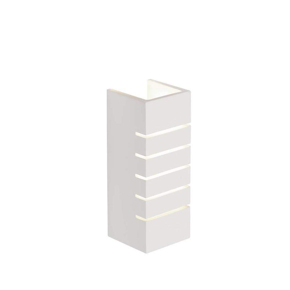 SLV Surface-Mounted Wall Light PLASTRA/Internal Wall Illumination, Surface-Mounted Light, Wall-Mounted Light, Ceiling spot / E14 40W White
