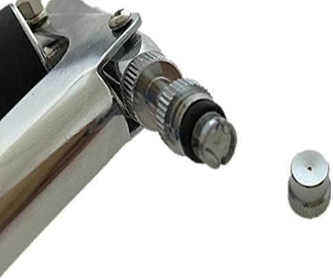 VOANZO Adjustable Continuous Syringe, 2mL Injector Livestock Semi Automatic Syringe Metal - Image 3