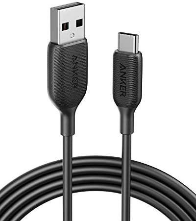 Usb Type C Cable Anker Powerline Iii Usb A To Usb C Fast Charging Cord 10 Ft Compatible With Samsung Galaxy S10 S9 Plus S8 Plus Lg V20 G7 G6 G5 Sony Xz And