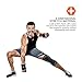 CAMBIVO 2 Pack Knee Brace, Knee Compression Sleeve for Men and Women, Knee Support for Running, Workout, Gym, Hiking, Sports (Gray,X-Large)