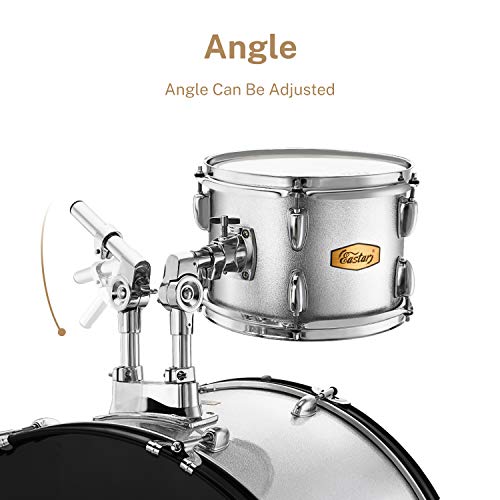 Drum Set Eastar 22 inch for Adults, 5 Piece Full Size Drum Kit Junior
