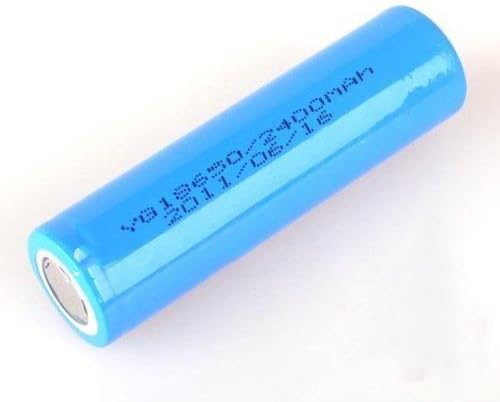 UltraFire 18650 2400mAh 3.7V Rechargeable Lithium Battery Blue 2pcs