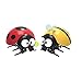 Nesee Intelligent RC Ladybug Robot Toy, DIY Intelligent 2.4GHz Wireless Remote Control Robot Toy Funny RC Prank Joke Scary Trick Toys (Yellow)thumb 3