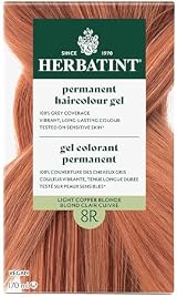 Herbatint 8R Light Copper Blonde Permanent Herbal Hair Colour Gel 135ml view 2