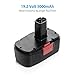 Powerextra 5.0Ah 19.2v Craftsman Lithium Replacement Battery Compatible with Craftsman C3, 130279005, 11375 11376, 11045,1323903, 315.115410, 315.11485, 315.114850, 315.114852,2Pack