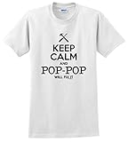 Keep Calm and Pop Pop Will Fix It, Gift for Grandpa T-Shirt