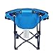KingCamp Cute Saucer Chair Moon Round Mini Size Ultralight Portable Compact Folding with Safe Lock for Camping Picnic Outdoor with Carry Bag