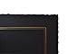 Golden State Art, Cardboard Photo Folder for Double 4x6 (Pack of 50) GS004 Black Color