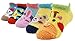 Toddler Baby Kids Fuzzy Thick Sock Anti Slip Skid Sock with Lovely Star or Snowman, Pack of 5 pairs