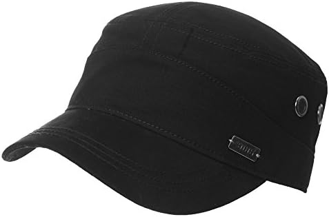 SiggiHat 100% Quality Cotton Classic Army Cap Cadet Combat Military Hat Trucker Men - 5 Colours - 56CM-60CM