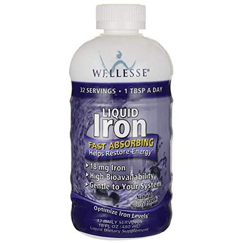 Liquid Iron - Natural Berry Flavor 16 fl Ounce Liquid