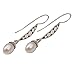 NOVICA Artisan Handmade Cultured Pearl Dangle Earrings Balinese Artisan Crafted Sterling Silver White Indonesia Bridal Birthstone [1.5 in L x 0.3 in W x 0.3 in D] ' Paradise Blooms'