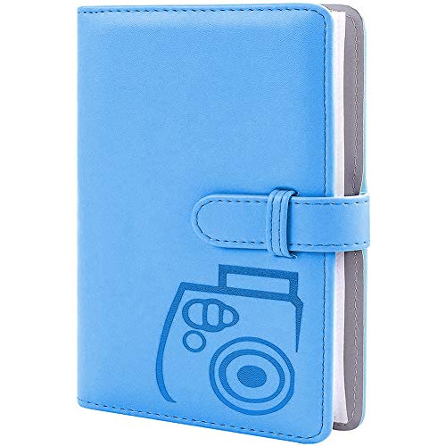 96 Pockets Wallet Fotoalbum mit PU-Leder, Album Schutzhülle Foto Album für Fotohüllen Fujifilm Instax Mini 11 / 7S / 8/8…
