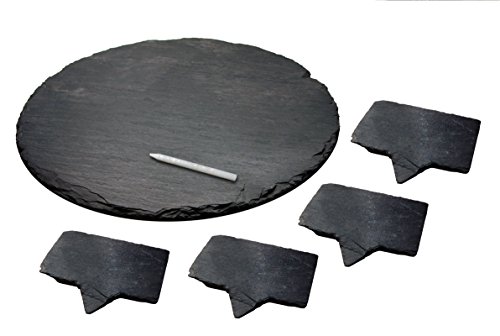 Epicureanist Slate Cheese Markers