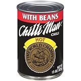 Chilli Man Chili, with Beans, Hot 15 oz (Pack of 12)