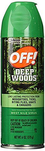 OFF! Deep Woods Insect Repellent 6 ounce (Pack of 2)