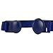 Blueberry Pet Timeless Navy Blue Breakaway Adjustable Chic Fish Print Handmade Bow Tie Cat Collar with European Crystal Bead on Fish Charm, Neck 9