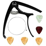 Simtyso  Predmium Quick Change Folk Acoustic Electric Guitar Banjo Trigger Capo Key Clamp
