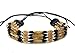 Local Bead Shop Handmade 4 Line Brown Buffalo Bone Hairpipe Traditional Tribal Choker Necklace