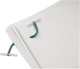 Q-Connect Plastic Ended Treasury Tag 127 mm Green Pack of 100