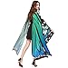 VESNIBA Halloween/Party Prop Soft Fabric Butterfly Wings Shawl Fairy Ladies Nymph Pixie Costume Accessory (168X135CM, B-Blue)