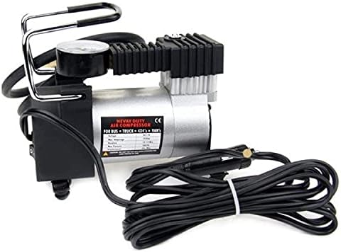 ARTHARVAA Retail Heavy Duty Metal Electric Car Air Compressor Pump Portable Tire Tyre Inflator,Cooper Winding, 12V Dc, 150Psi, 35L/Min Air Flow ARTHARVAA Retail Heavy Duty Metal Electric Car Air Compressor Pump Portable Tire Tyre Inflator,Cooper Winding, 12V Dc, 150Psi, 35L/Min Air Flow