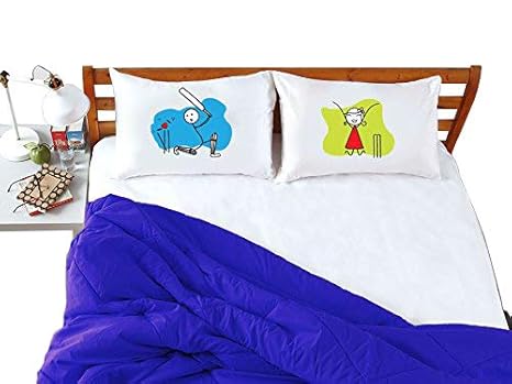 Stoa Paris White Cricket Pillow Talk Pillow Cover Amazon In Home