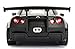 Jada 98646 2009 Nissan GT-R (R35) Ben Sopra Matt Black JDM Tuners 1/24 Diecast Model Car
