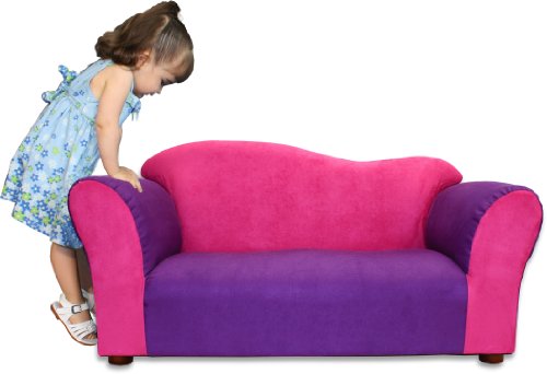 KEET Wave Kid's Sofa, Pink/Purple