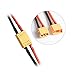 XT90 Connector Male Female Adapater for Battery ESC and Charger Lead for RC Car Truck Drone Quadcopter Brushless Motor FPV Battery (3 Pairs)