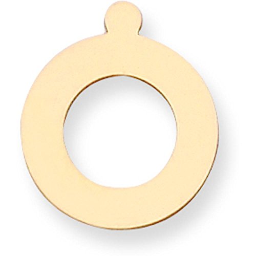 14K Gold Round Stamping Disc 0.032