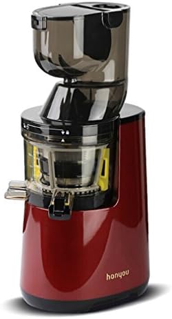 Hanyou 43rpm Whole Slow Juicer 3.18" Inches (81mm) Wide Chute Slow Juicer 250w AC Motor Masticating Slow Juicer Low Speed Juicer Whole Fruit Slow Juicer Extractor