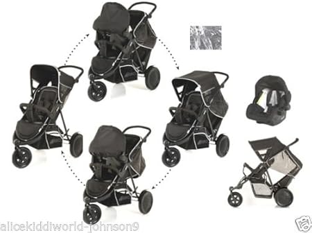 hauck double buggy freerider