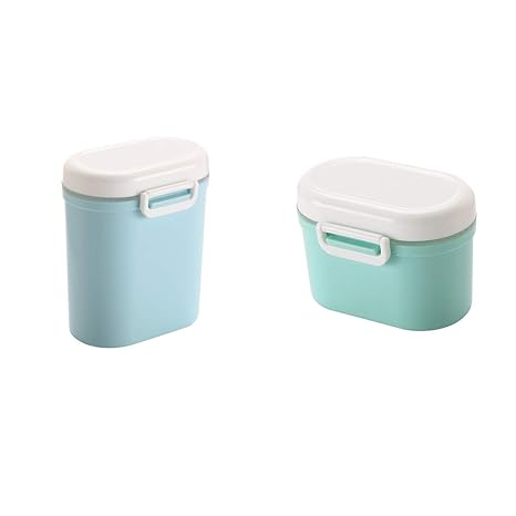 2x Dispensador de Leche en Polvo para Biberones: Amazon.es: Bebé