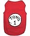 Pet Clothes THING 1 Dog T-Shirt - Medium