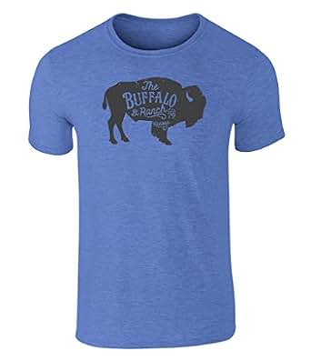 Amazon.com: Vintage Style Buffalo Ranch Kansas Badge Icon