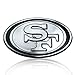 NFL San Francisco 49ers 3d Chrome Car Emblem