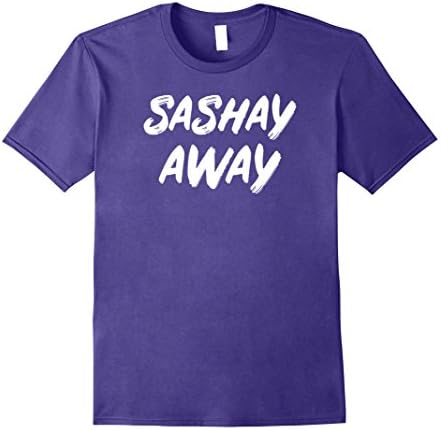 Mens Sashay Away T Shirt Small Purple