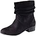 Soda Women's Energy Slouchy Round Toe Sueded Boot