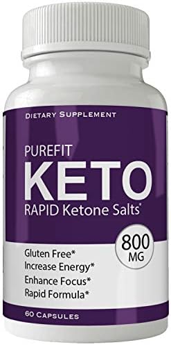 Purefit Keto Advanced Weight Loss Supplement - Purefit Keto Pills Weight Loss Capsules - Advanced Weight Loss 800 mg Formula Pills - BHB Salts Tablets Original by nutra4health